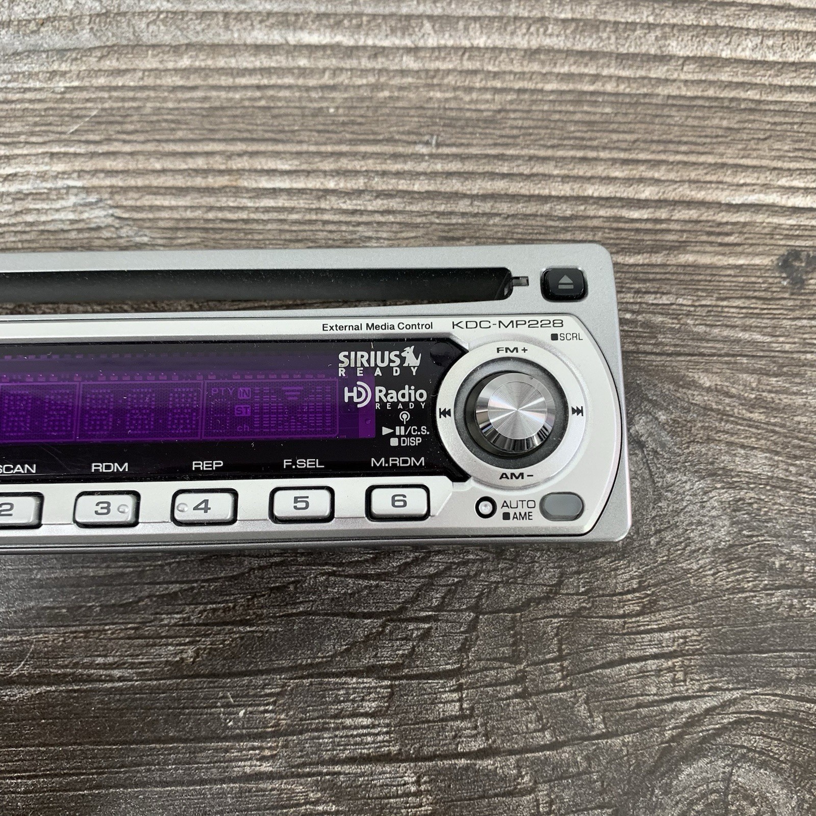 Kenwood KDC-MP228 With Detachable Faceplate Only