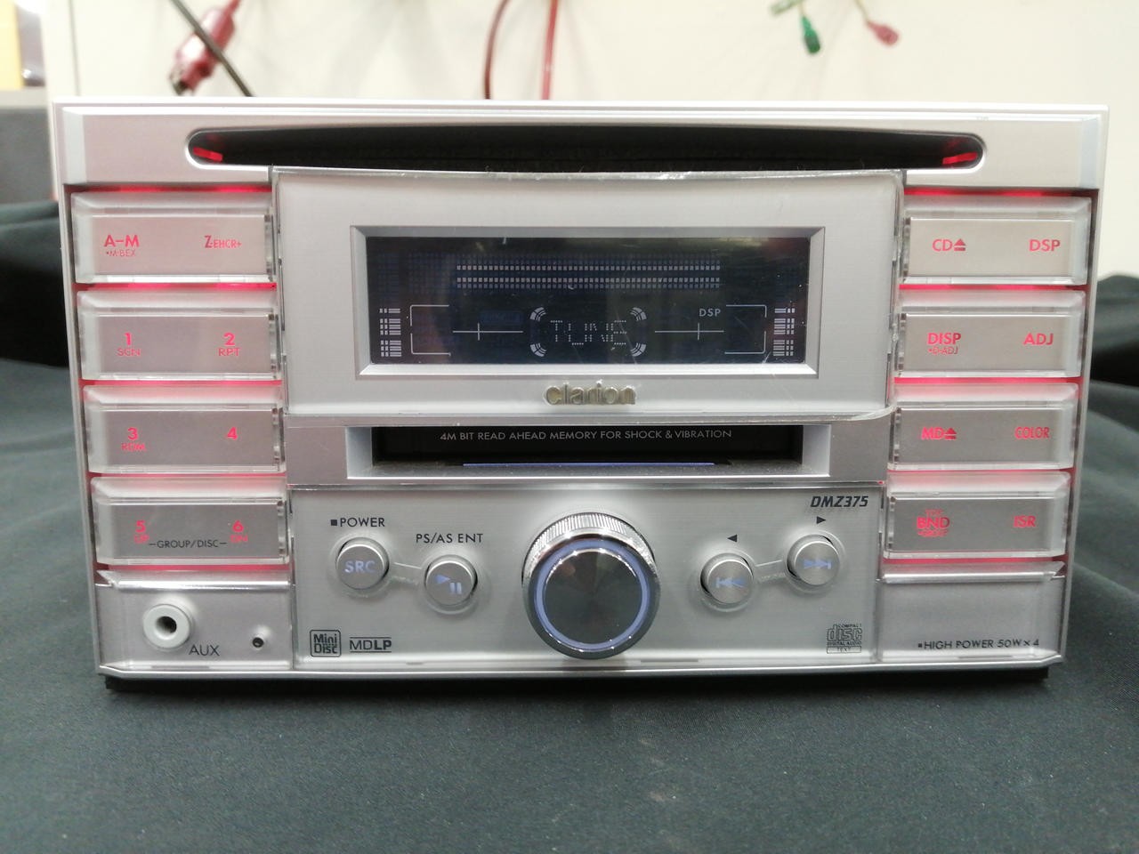 Clarion DM2375 Car CD/MD Receiver 17W×4 Bluetooth Japan