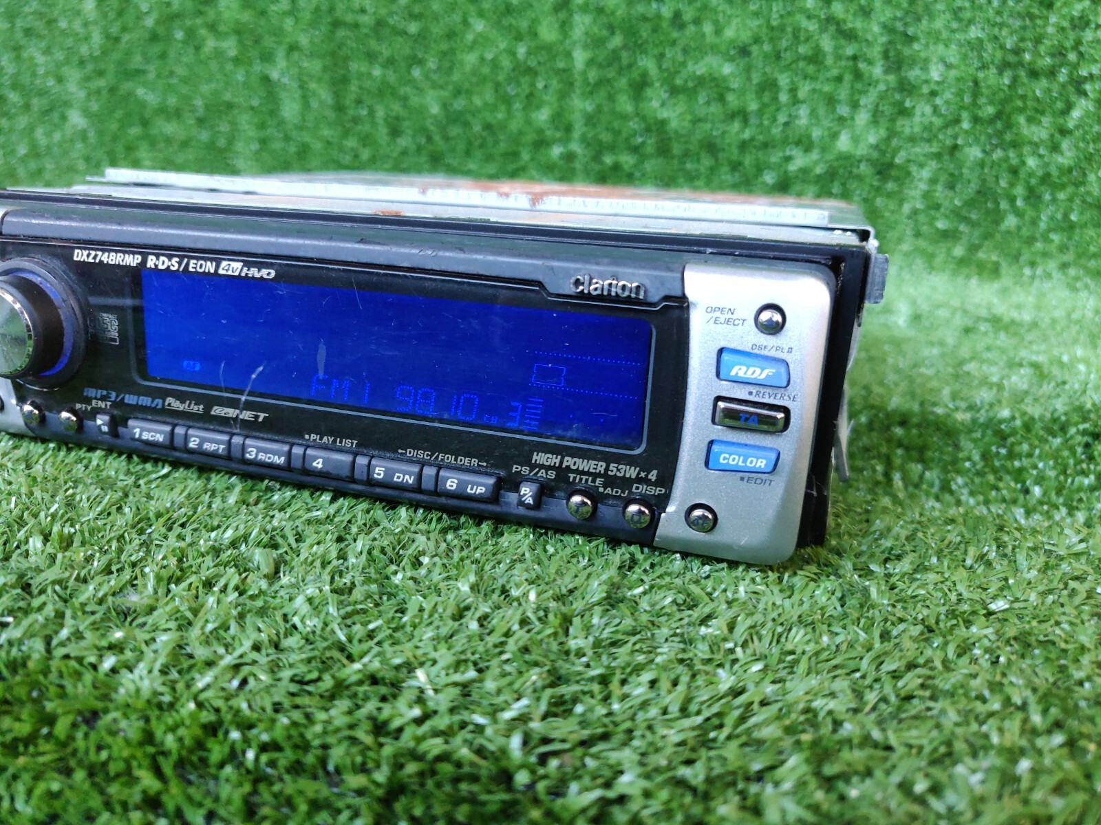 Clarion Dxz748rmp Dxz 748 Rmp Original Car Radio Poor Condition