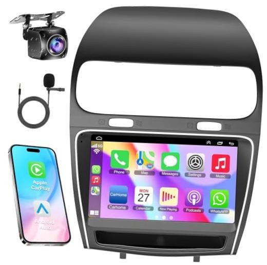 4G+64G 8-core Car Radio for Dodge Journey 2011-2019, 9 Inch For Journey 11-19