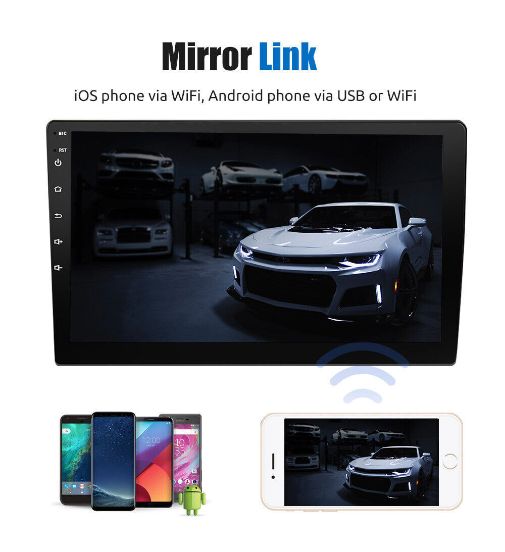 9″ inch Android 11 2+32GB 2 DIN Car Stereo GPS Navi MP5 Player WiFi BT FM Radio
