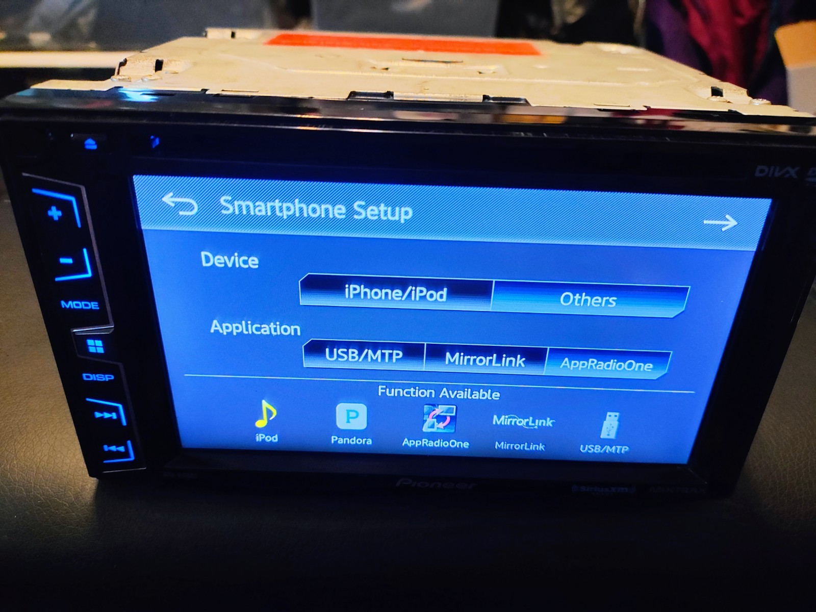 Pioneer AVH-X1700s 6.1″ Double-DIN DVD RECEIVER USB AUX