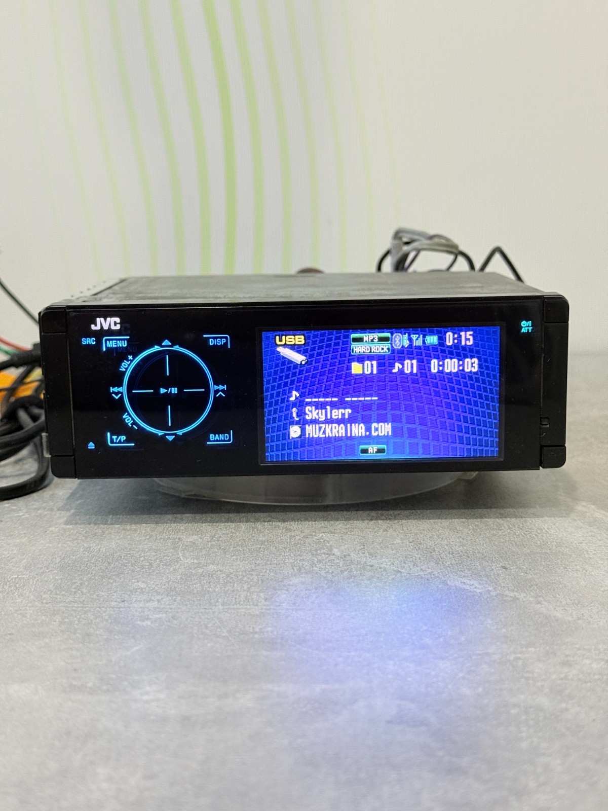 JVC KD-AVX44 Dvd Car Stereo 3.5″ Touchscreen Bluetooth USB 1DIN Head Unit
