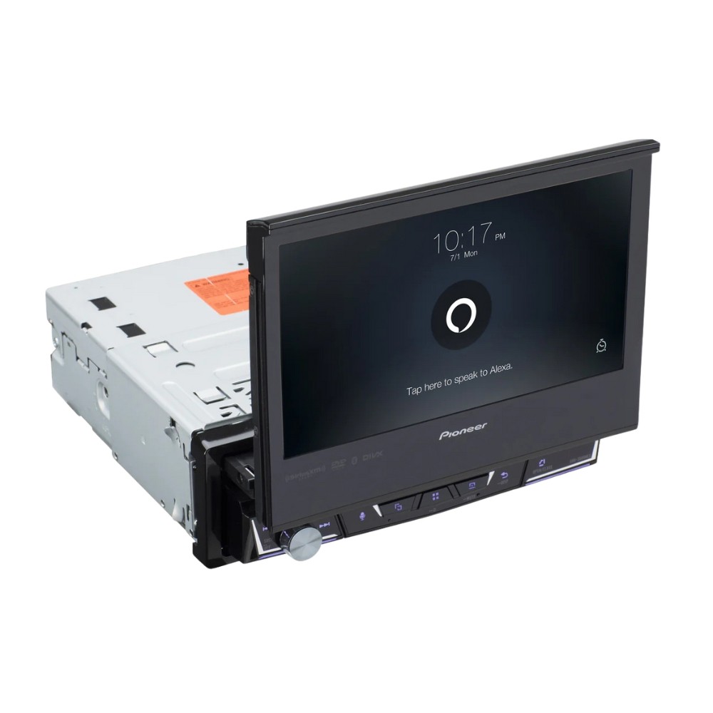 Pioneer AVH-3500NEX 7″ 1-DIN Multimedia DVD Receiver w/ License Plate Camera