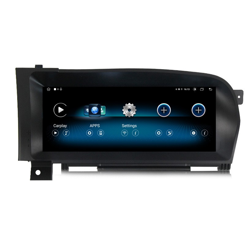 10.25” Car Display Android Stereo CarPlay For Mercedes Benz S Class W221 NTG3.0