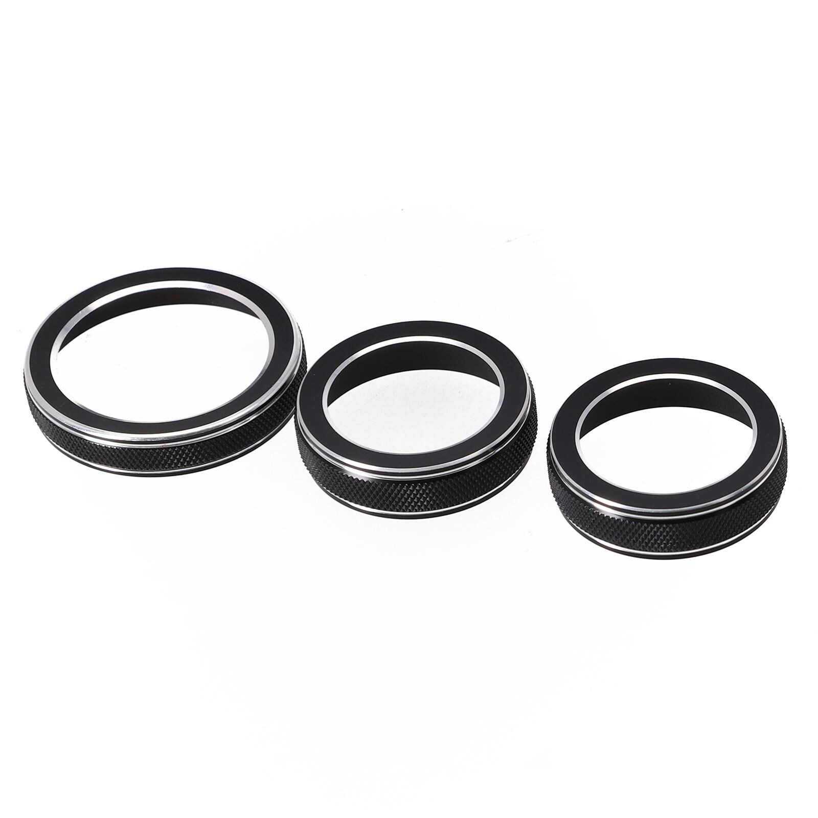 Black AC Radio Trim Ring Knob Cover/For for JEEP Grand/For for CHEROKEE