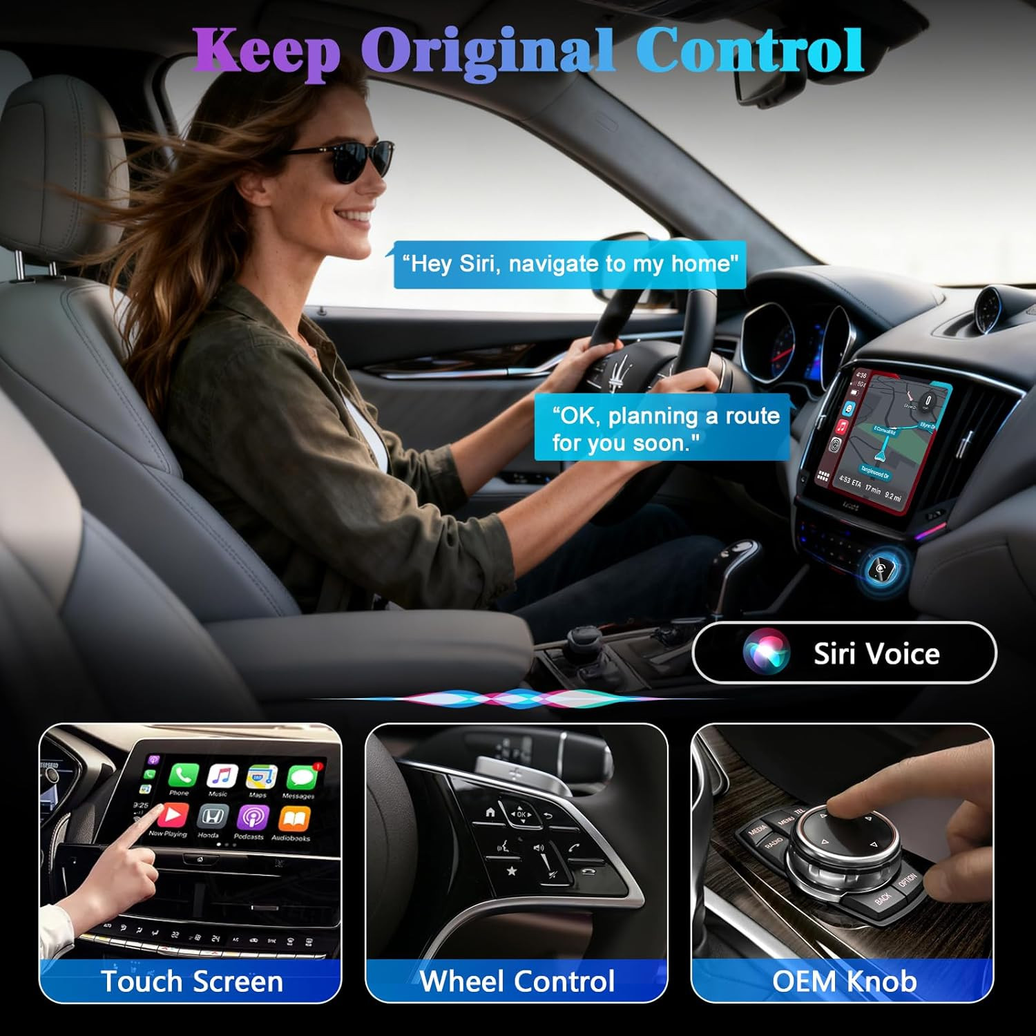 2026 Wireless CarPlay Adapter Upgrade Wired CarPlay to Wireless, Mini USB Design
