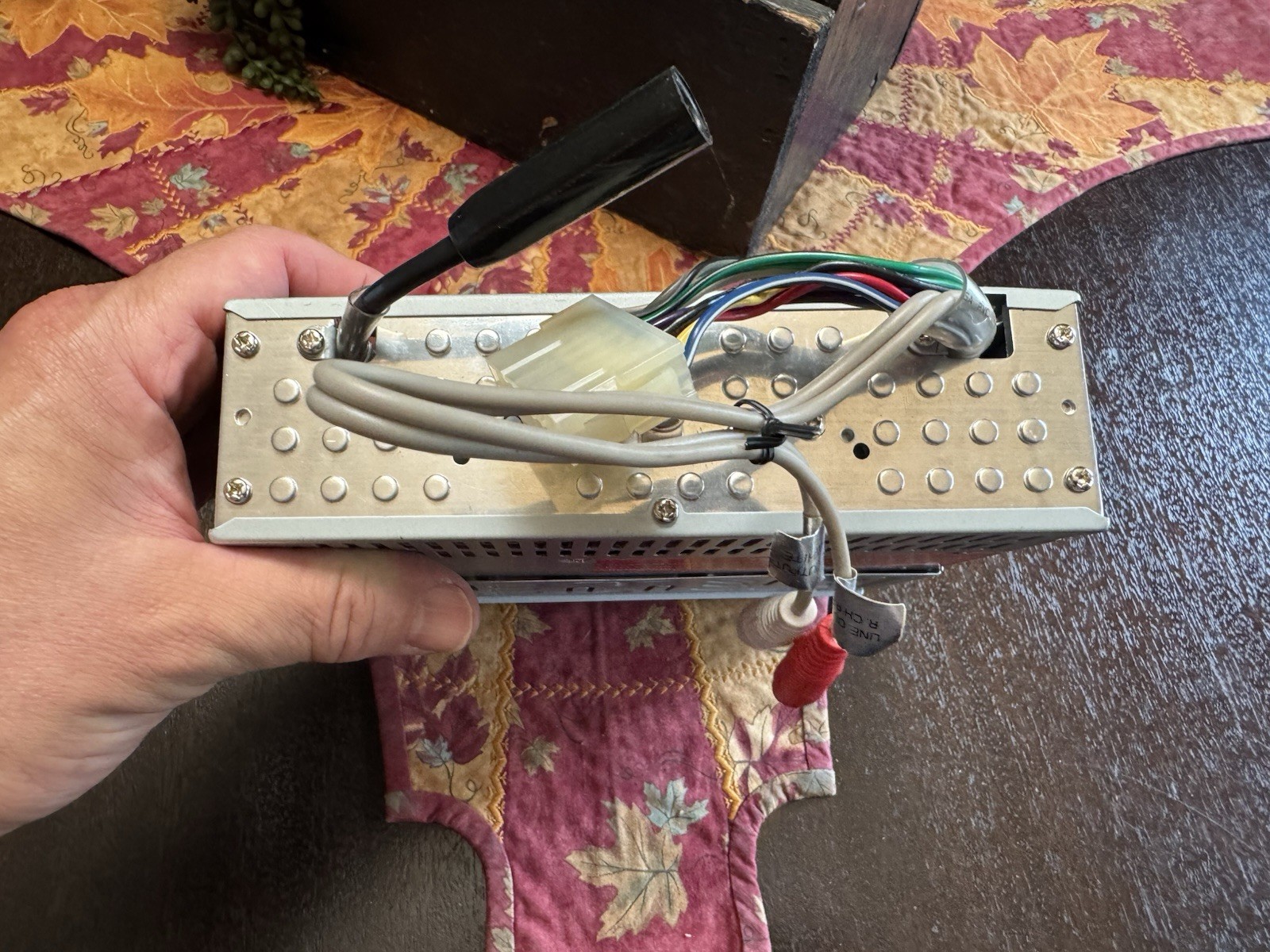 RadioShack AM/FM Stereo Cassette Player Detachable Face Plate 12-2118 Watch Vid