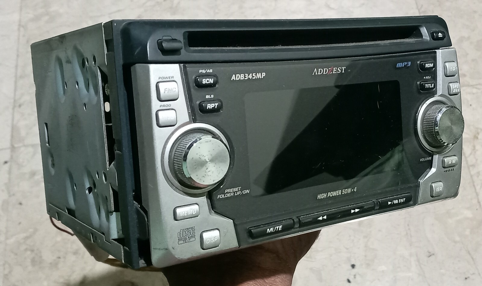 Addzest ADB345MP CD Tuner Cassette deck Old school JDM