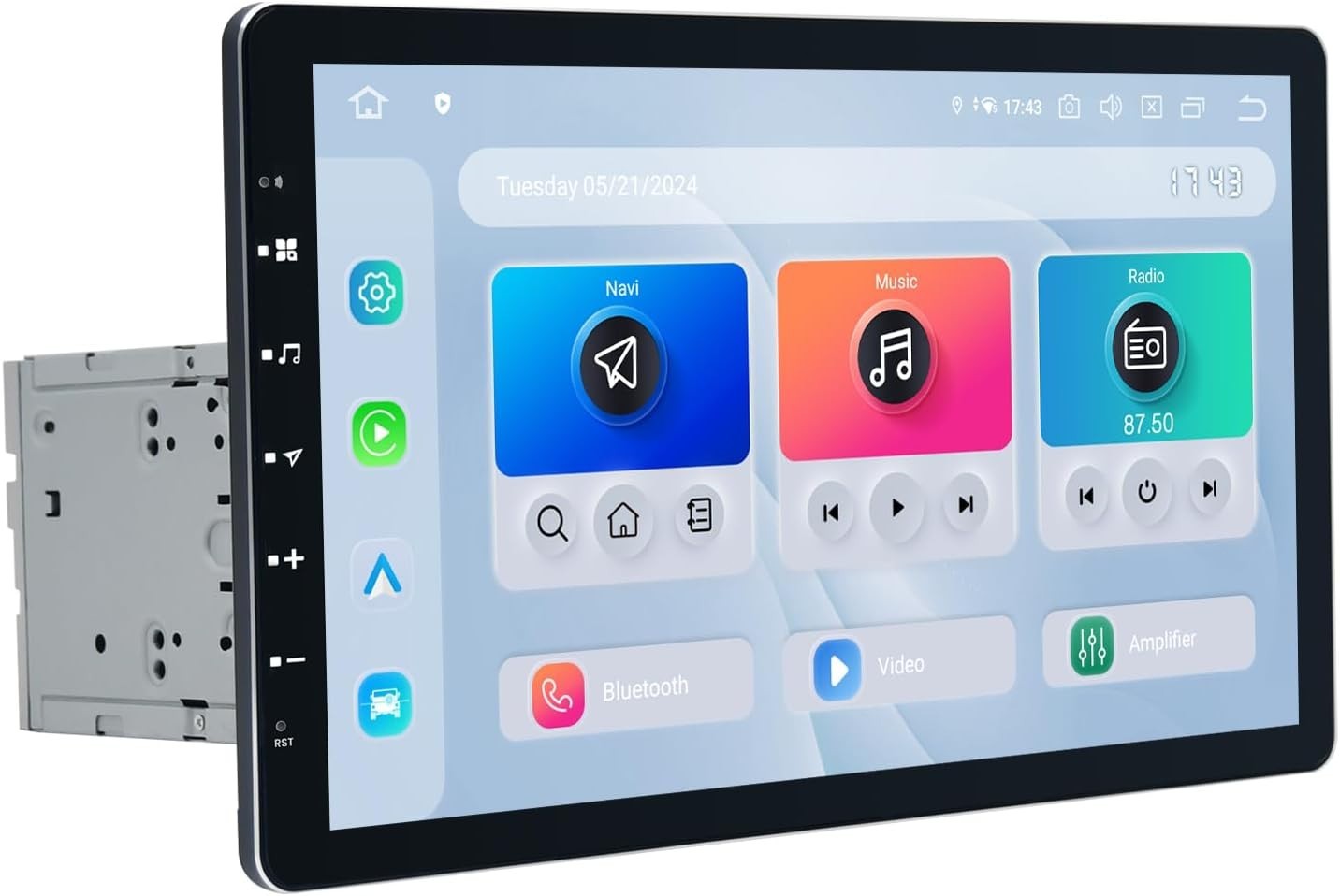 Dasaita Android 13 Universal Stereo 13.3″ Double Din Radio GPS BT5.0 DTS CarPlay