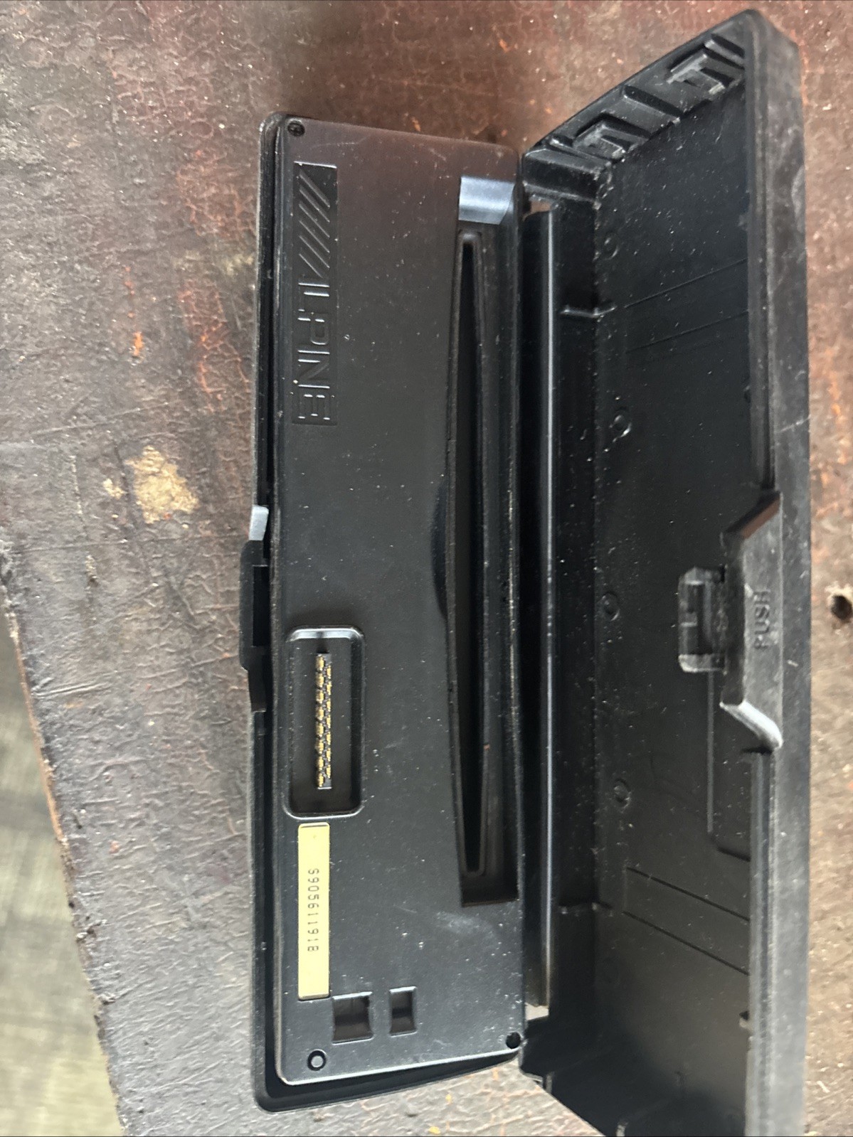 ALPINE CAR AUDIO STEREO IN DASH CD UNIT OLD SCHOOL CDA-7839 VINTAGE RARE EQ BASS