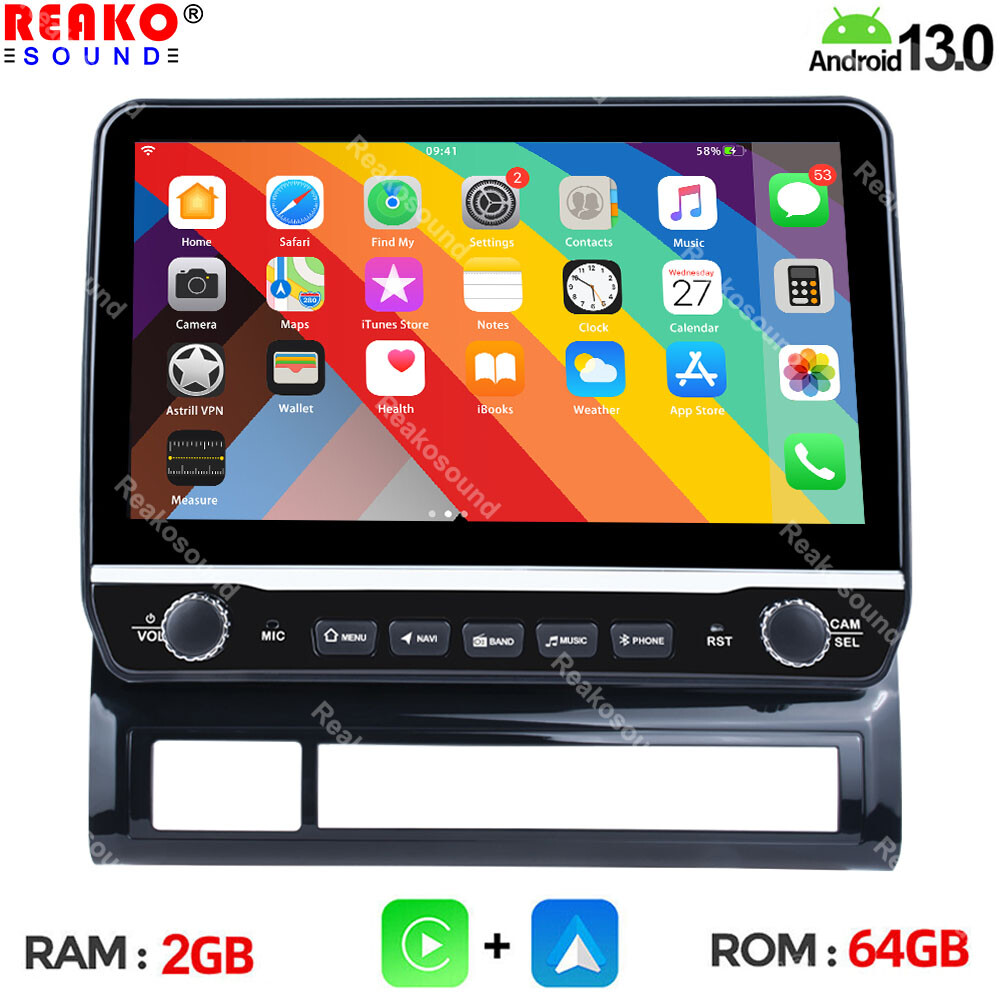 10.1” Car Radio Stereo For Toyota Tacoma 2005-2013 Android 13 GPS WIFI Carplay