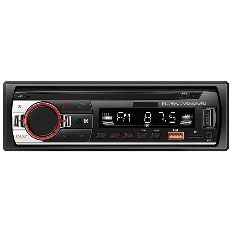 1 DIN 2.17 inch Car Stereo Radio Touch Screen Bluetooth FM MP3 Player TF USB AUX