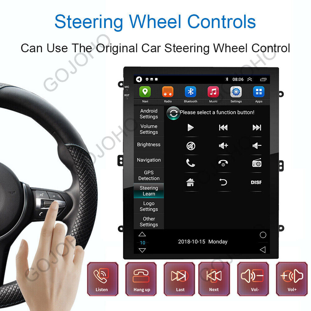 For 2006-11 Toyota Camry Radio Apple CarPlay Android 13 Car Stereo Touch Screen