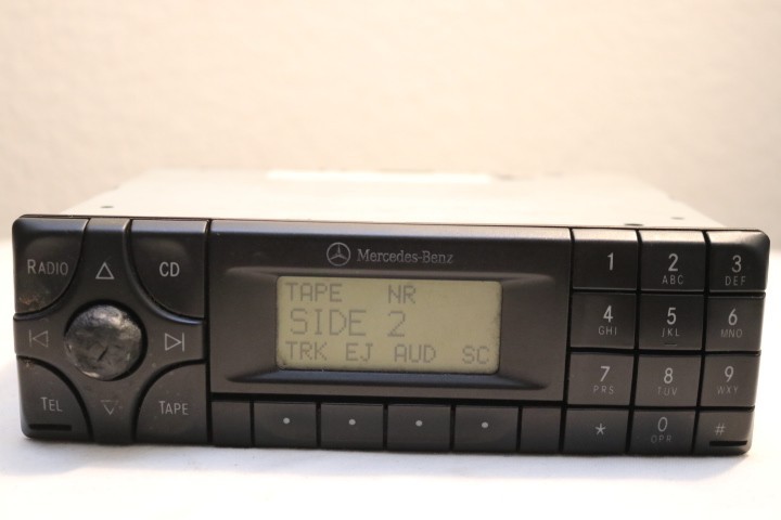 MERCEDES BE6003 CASSETTE STEREO 1999-2003 E320 SLK CLK430 W208 W/code