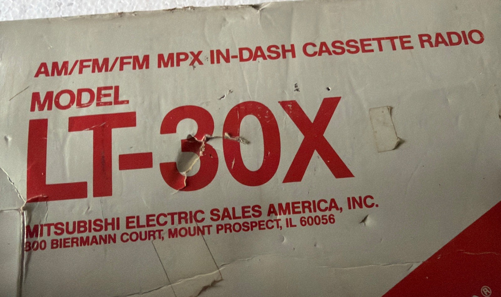 Am Fm Cassette Car Stereo RARE Quality Vintage New Display 2 Knob Shaft By MGA