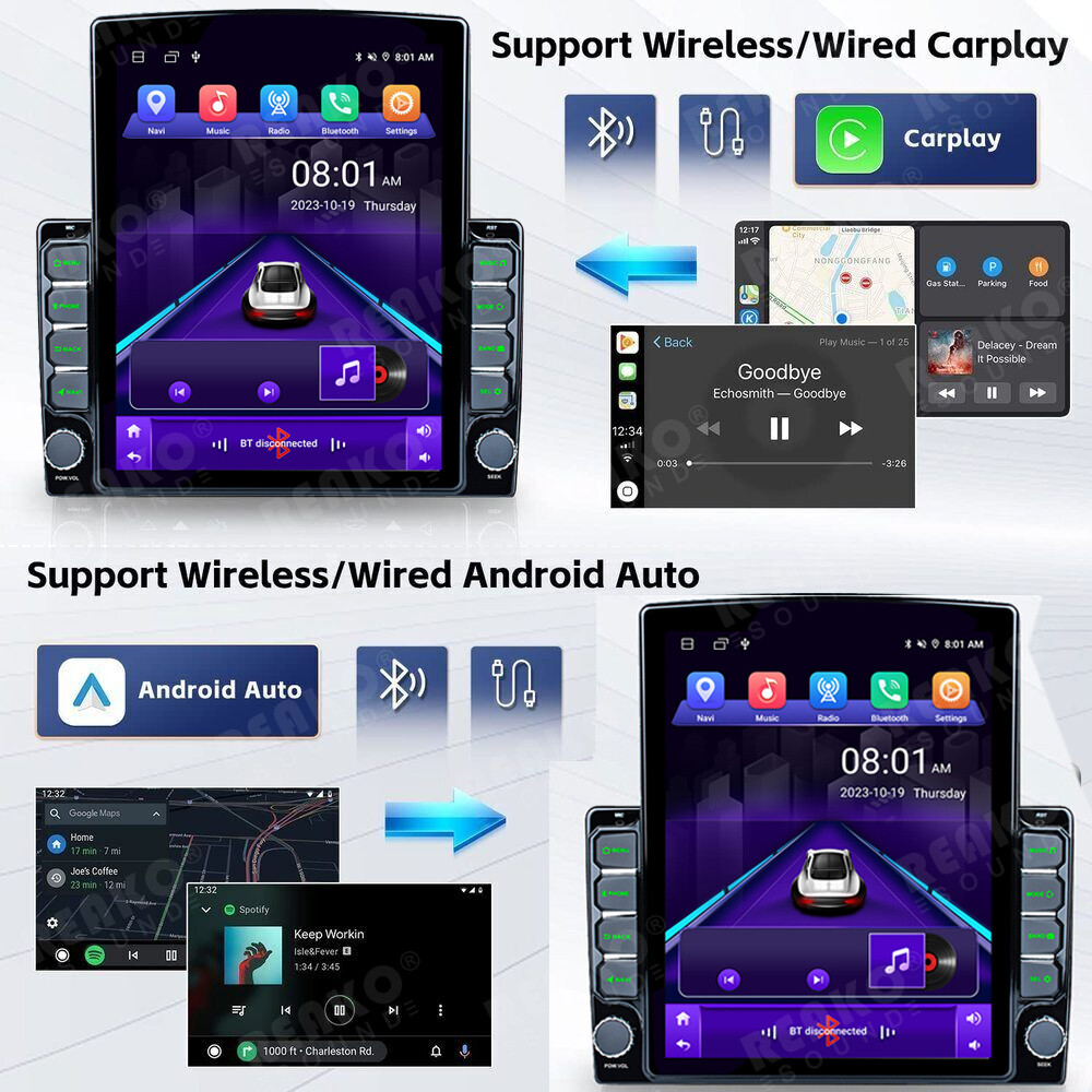 Android 13 For Chevrolet Silverado & GMC Sierra Car Stereo for Apple Carplay GPS