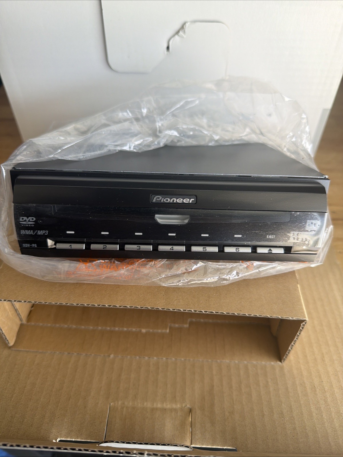 Pioneer XDV-P6 Car Stereo Mobile Media Station BRAND NEW 6 Disc DVD