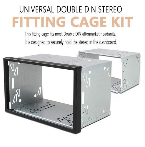 Universal Double Din Car Stereo Installation Kit – Radio Replacement Fitting Cag