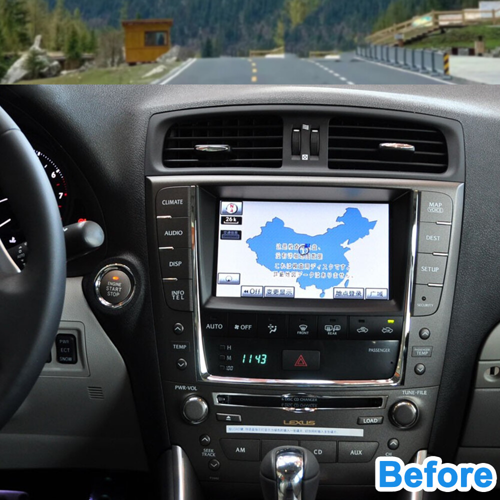 9.7″Car Stereo for LEXUS IS250 IS300 IS350 2006-2012 GPS Navi WiFi BT Music