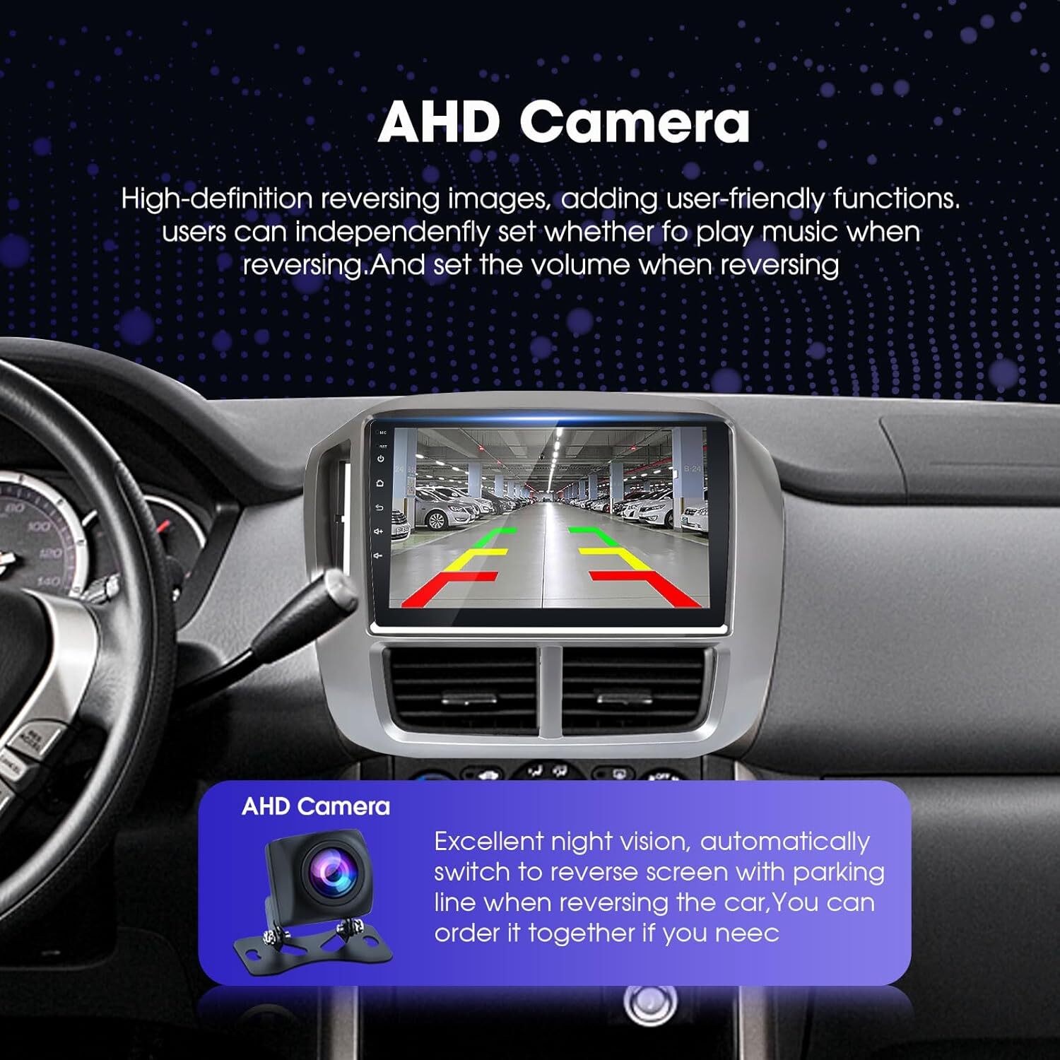 1280*800 Stereo Radio GPS For Honda Pilot 2006-2008 Android Auto Carplay Car 32G