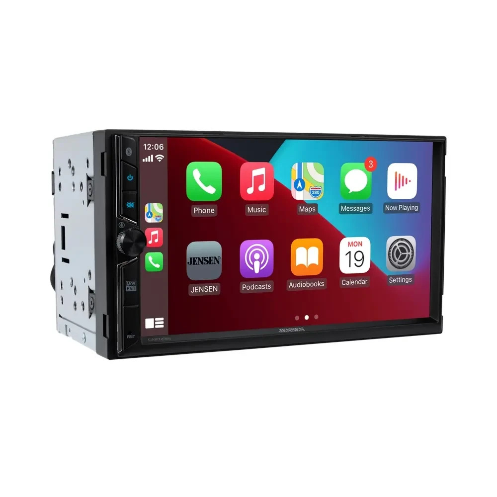 Jensen CAR723W-CAM 7” Multimedia Receiver with Backup Camera