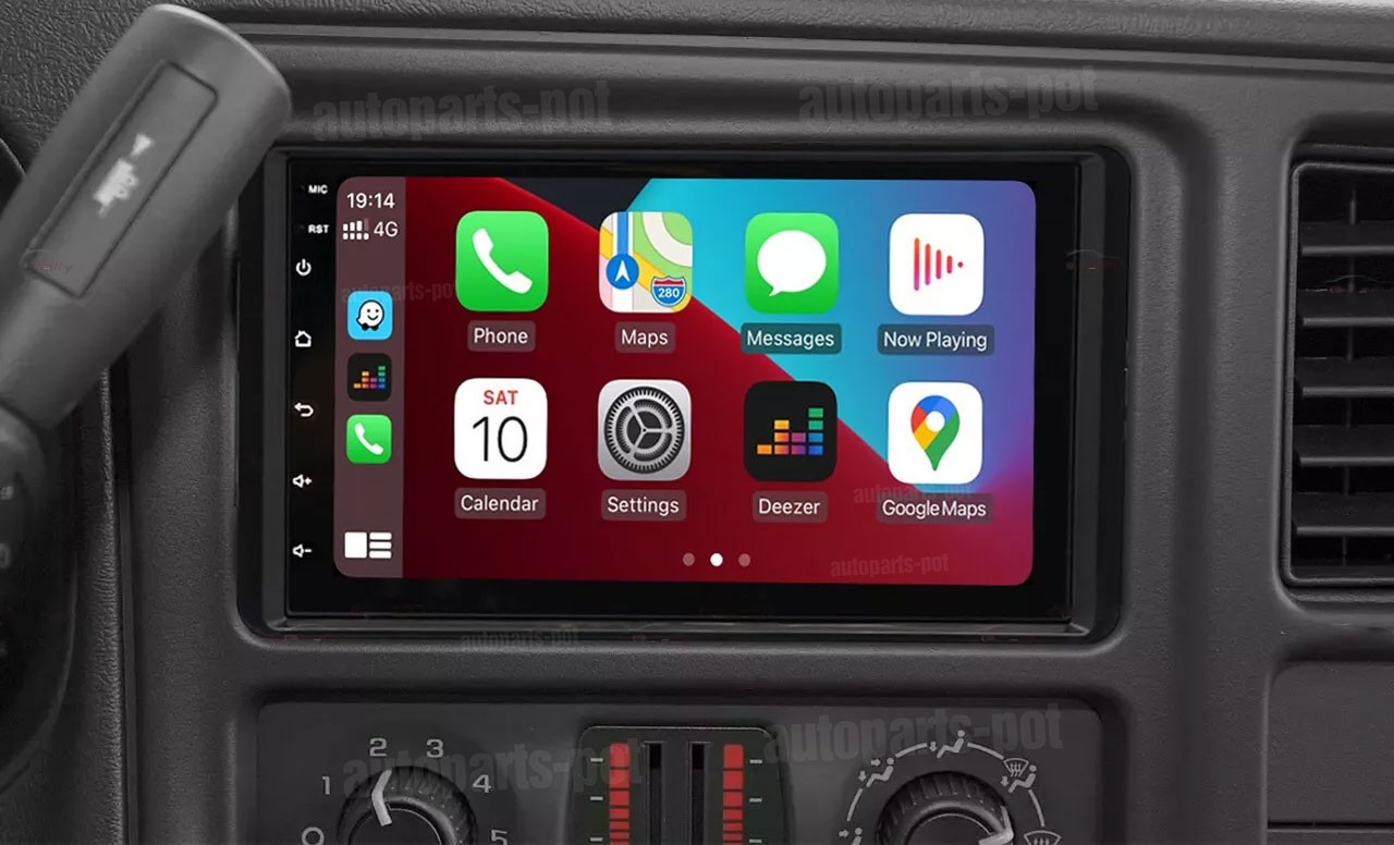 Android 13 Car Radio For 2003-2006 GMC Sierra 1500 2500 3500 GPS Camera Wifi DSP