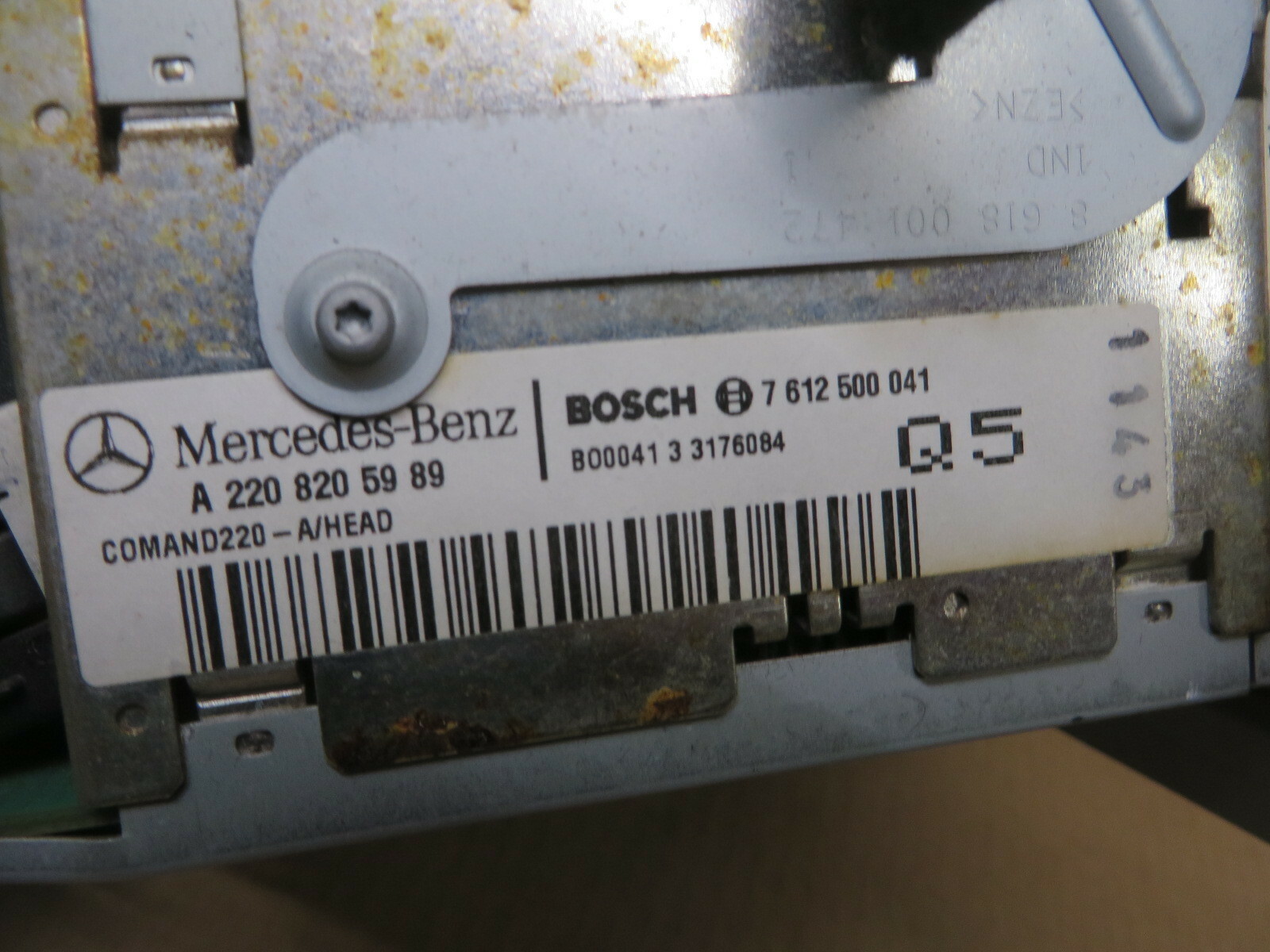 MERCEDES BENZ S CLASS 03 NAVIGATION RADIO AUDIO FACTORY UNIT OEM # A2208205989