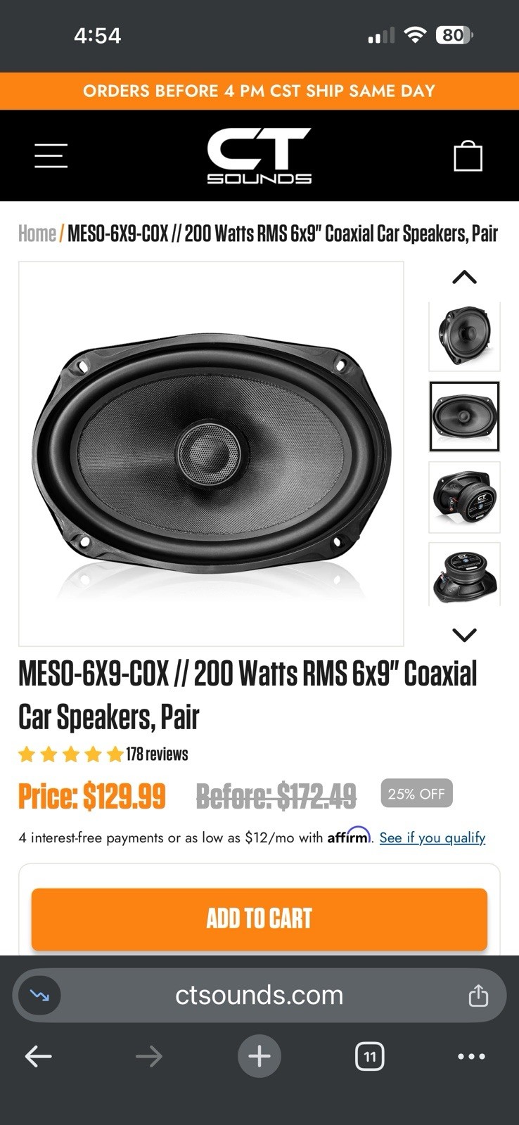 Car Audio Stereo Rockford Fosgate, CT Sound, Boss Audio