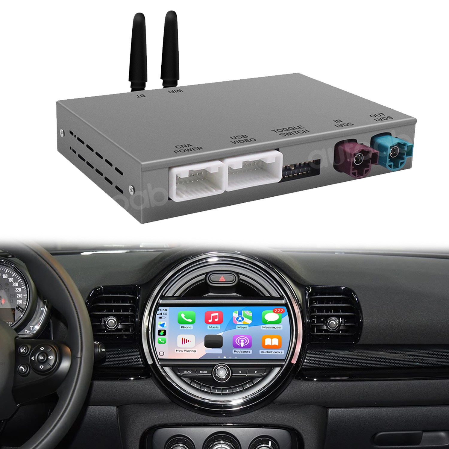 Android Auto/Wireless CarPlay for BMW MINI NBT CIC CCC EVO 1 2 3 4 5 6 7 Series