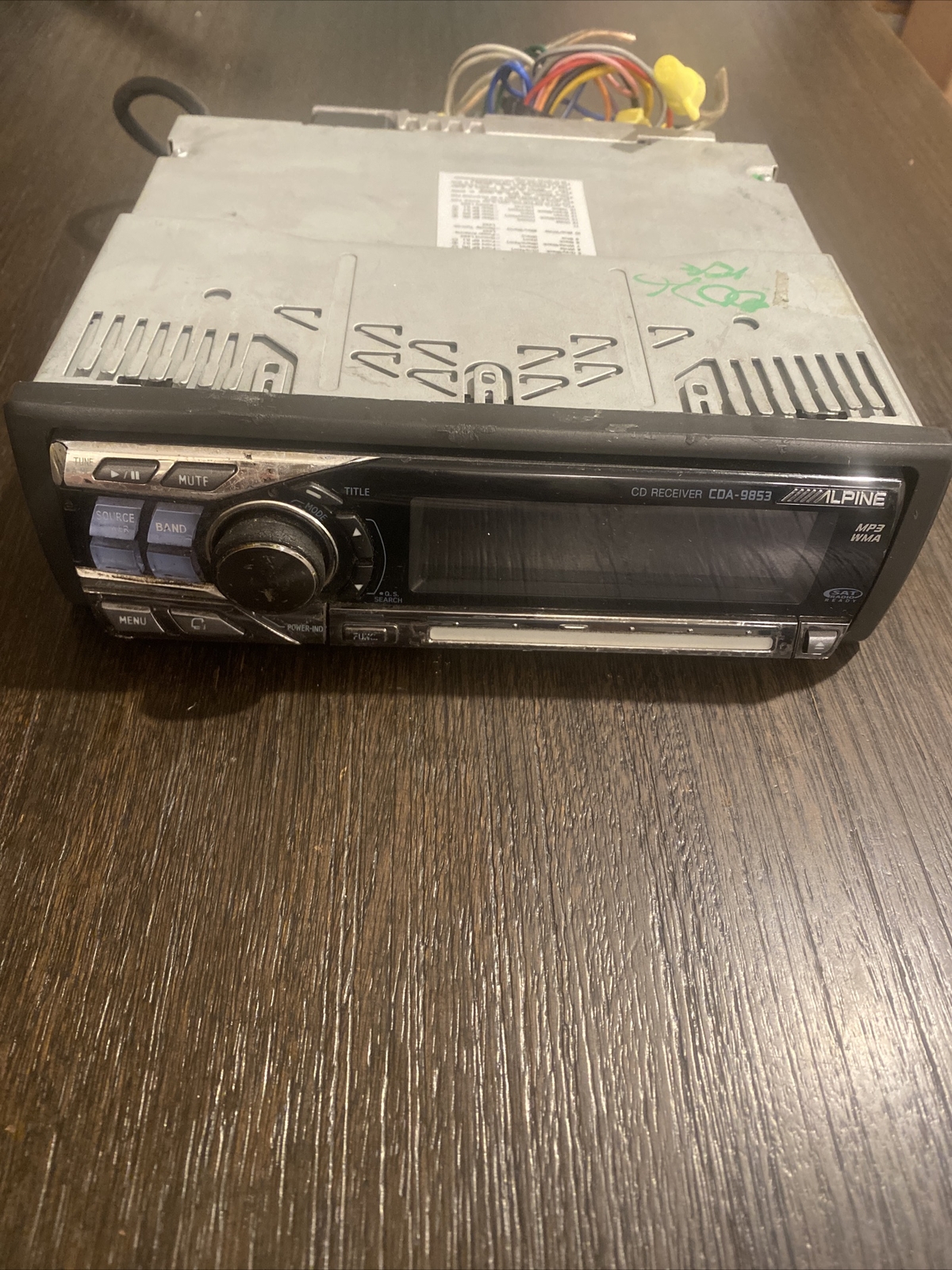 Alpine CDA-9853 CD Player Car Stereo Receiver Deck OEM