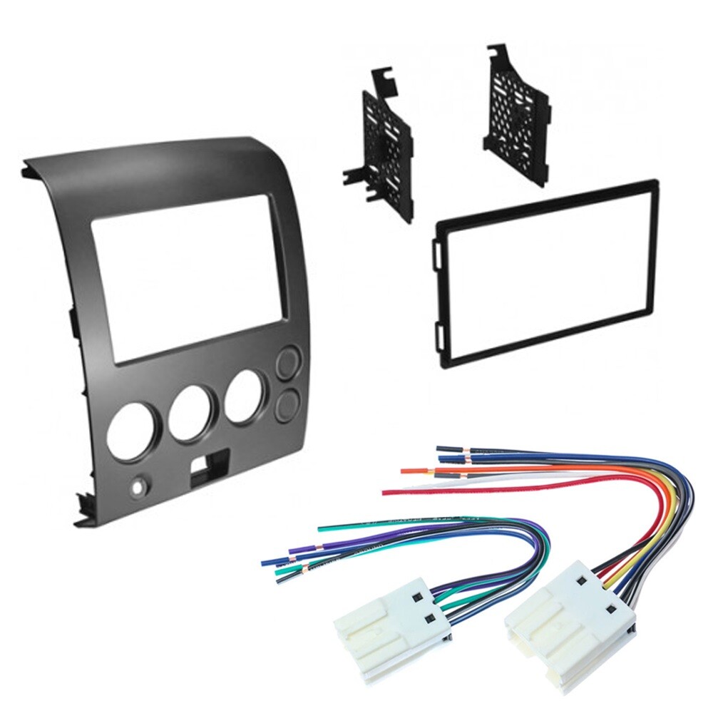 For Nissan 2004-2006 Titan/Armada XDVD269BT Car Stereo Double DIN Dash Kit, Cam