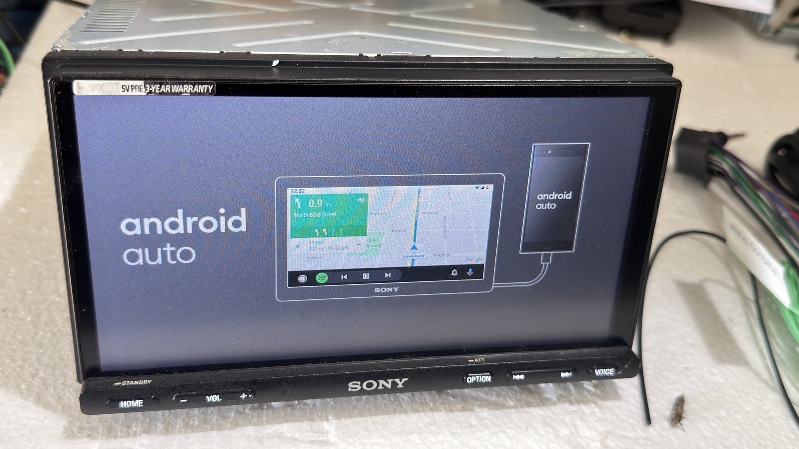 Sony XAV-AX7000 Multimedia Receiver Car Audio Android Auto Play XAVAX7000