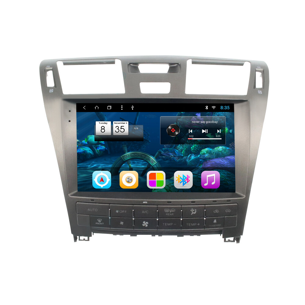 For Lexus LS460 2006-2012 Car Stereo Radio GPS Navi BT Android 12 Unit RDS 4+32G