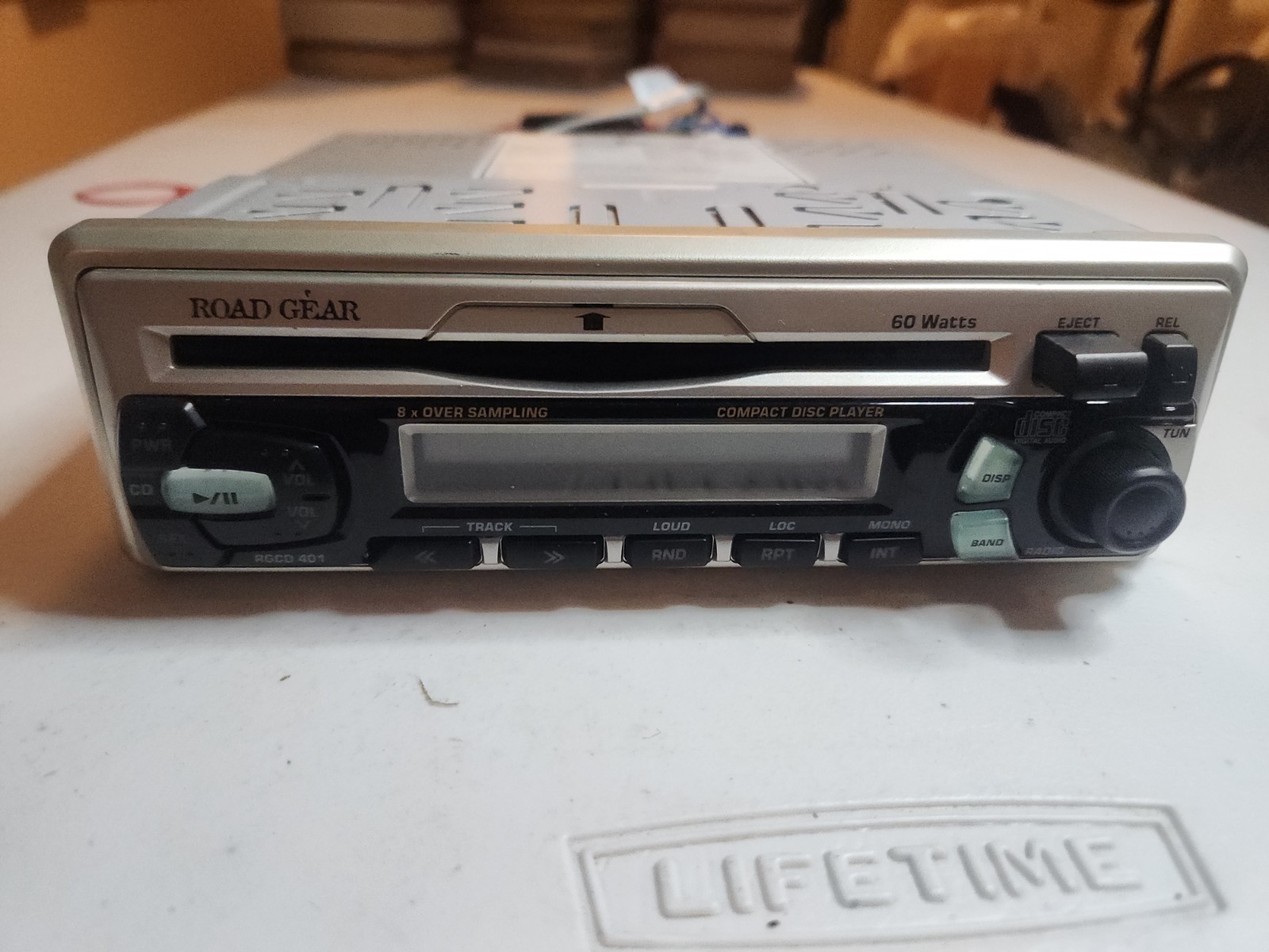 Road Gear RGCD401 Cd Player Used Good Tested