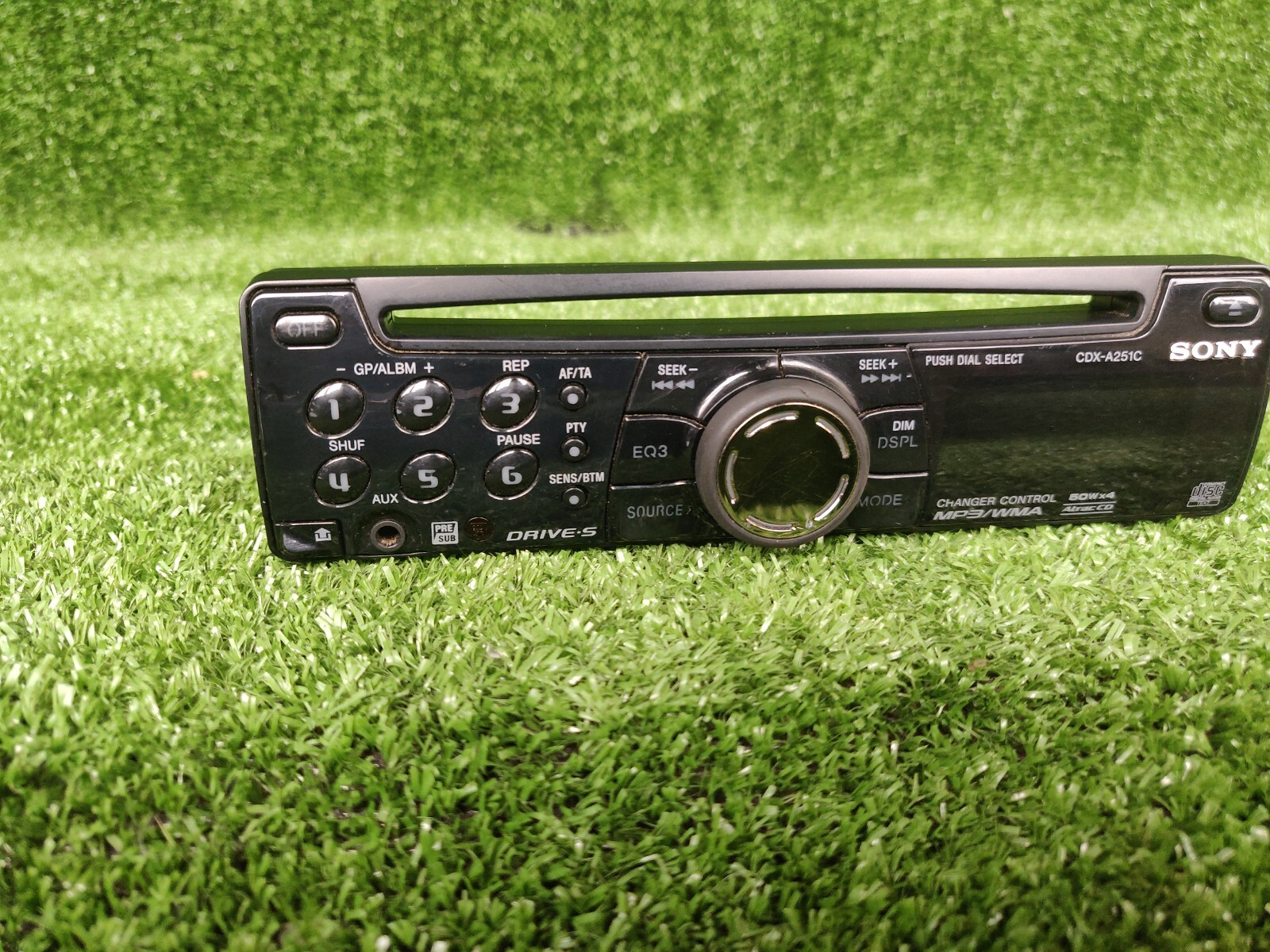 Sony Cdx-a251c Cdxa251c Original Car Radio Faceplate Head Unit Only