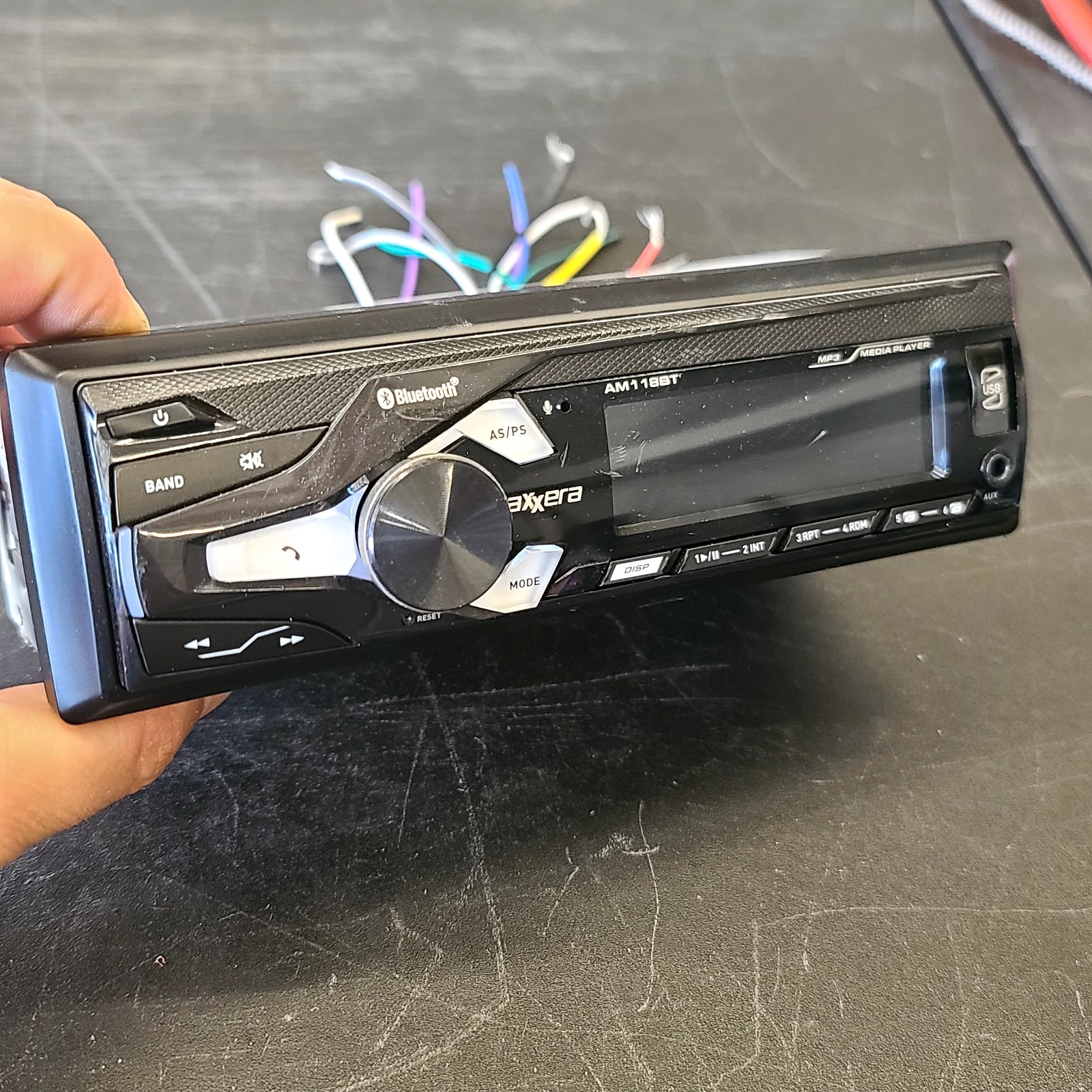 Axxera AM118BT Bluetooth, USB, AUX BLUE SCREEN 💙