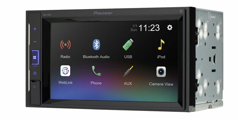 Pioneer 6.2 LCD DMH-240EX BLUETOOTH DOUBLE 2 DIN MP3/WMA DIGITAL MEDIA PLAYER