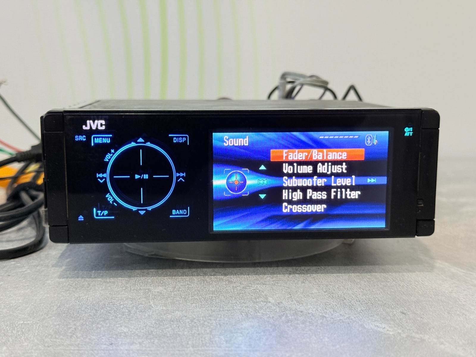 JVC KD-AVX44 Dvd Car Stereo 3.5″ Touchscreen Bluetooth USB 1DIN Head Unit