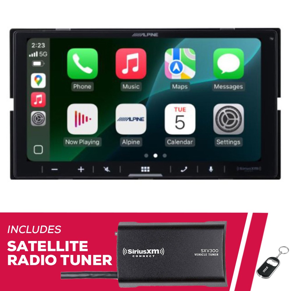 Alpine iLX-W770-M 6.75″ 2-DIN Multimedia Receiver with SXV300V1 SiriusXM Tuner