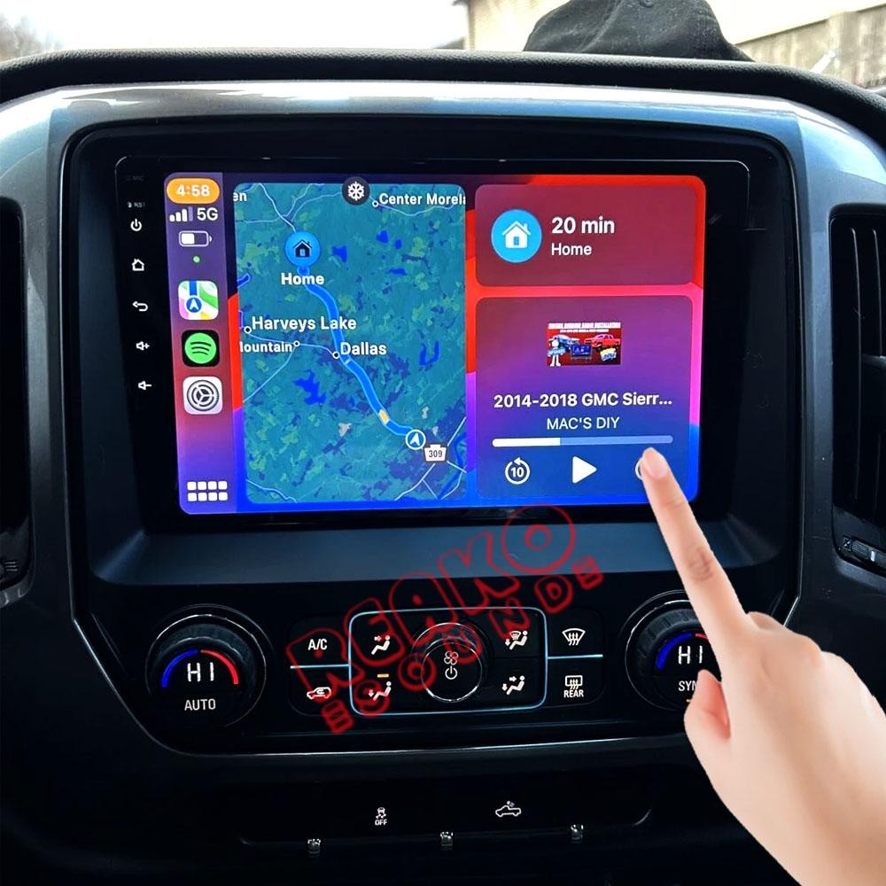 Carplay For 2013-2019 Chevrolet Silverado GMC Sierra Android 13 Car Radio 2+64G