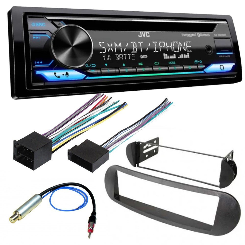 JVC KD-T920BTS Bluetooth AM/FM Radio CD 1DIN Car Stereo for 1998-2011 VW Beetle