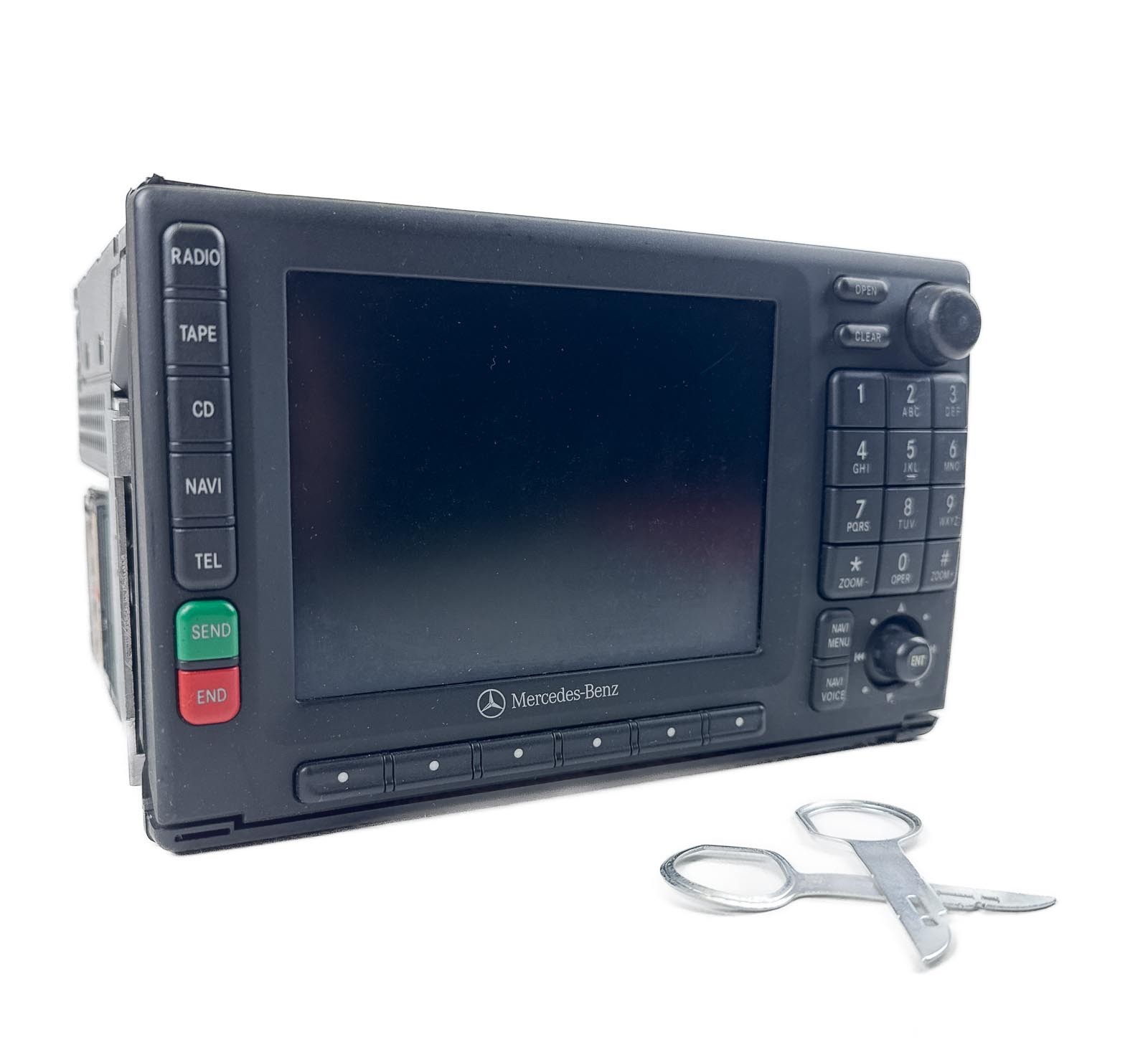 MERCEDES-BENZ RA4210 ML-Class Navigation GPS Radio LCD Display CD FOR PARTS