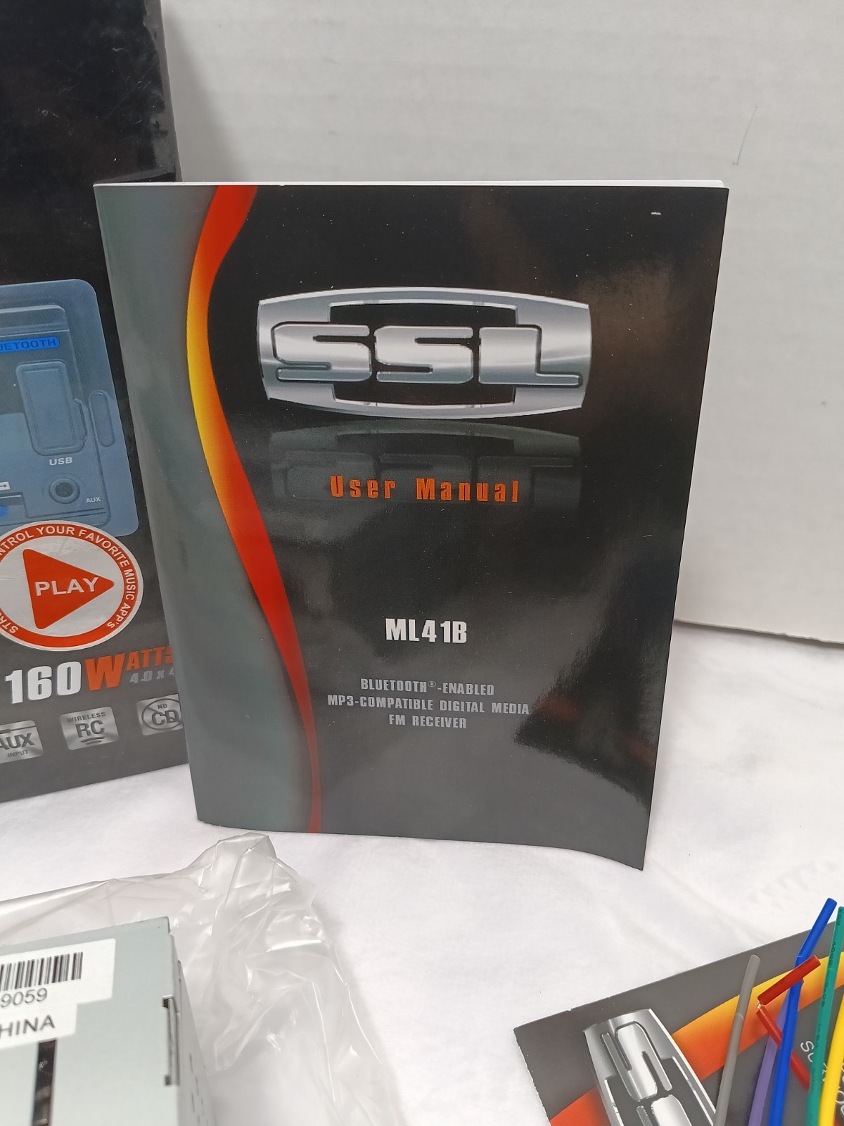 SSL ML41B Bluetooth MP3 Compatible Digital Media FM Receiver 160 Watts