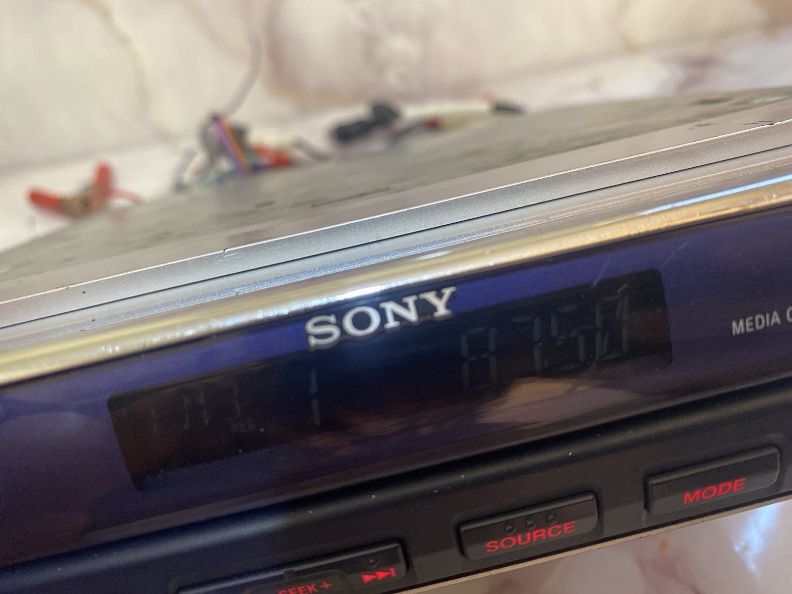 Rare Sony XAV-7W IN-DASH 7″ LCD Monitor Player Car Stereo Receiver *WORKING*