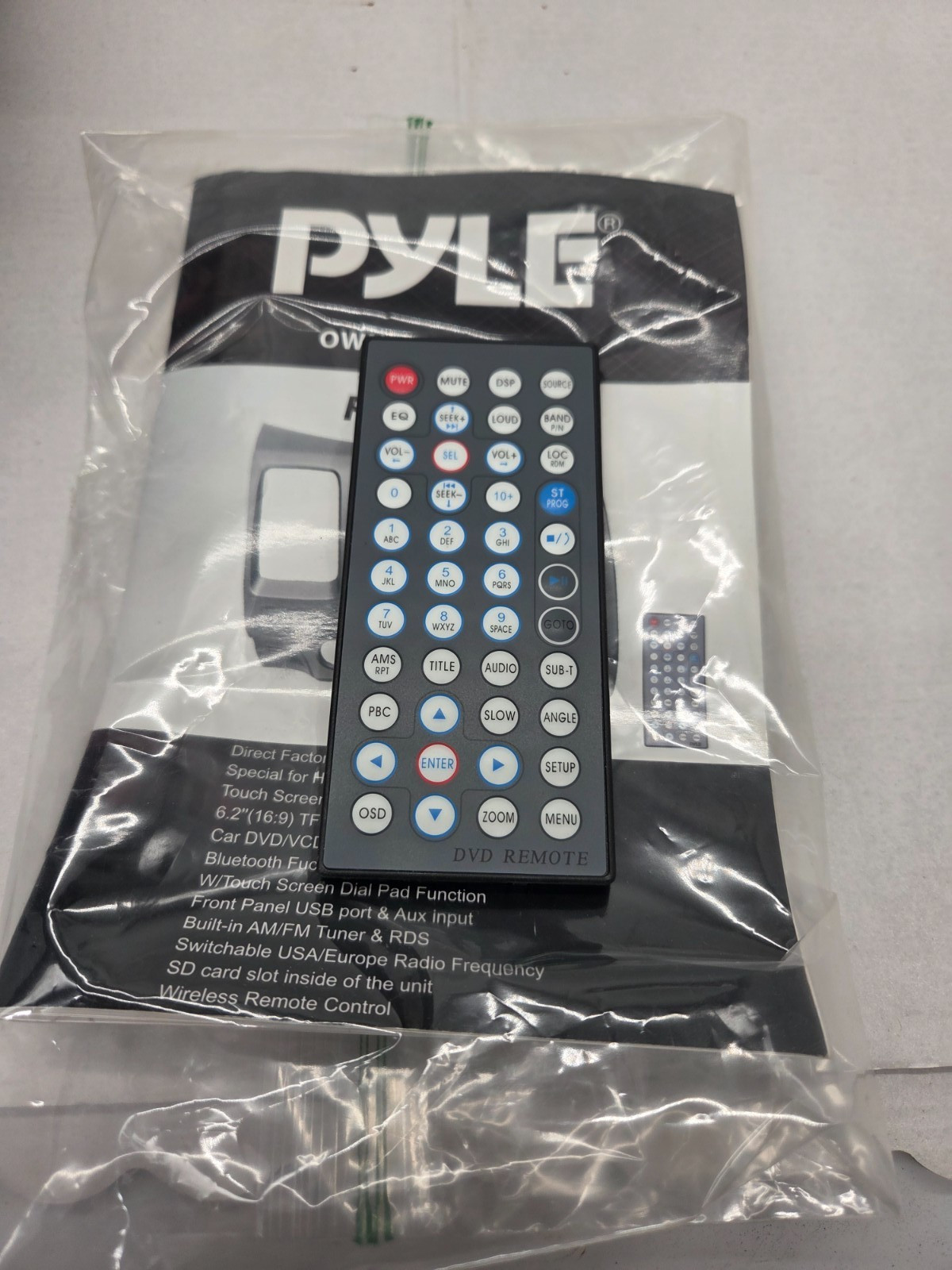 Pyle PLDNHC62 Direct Replacement DVD/CD/MP3 A/V Receiver for Honda Civic