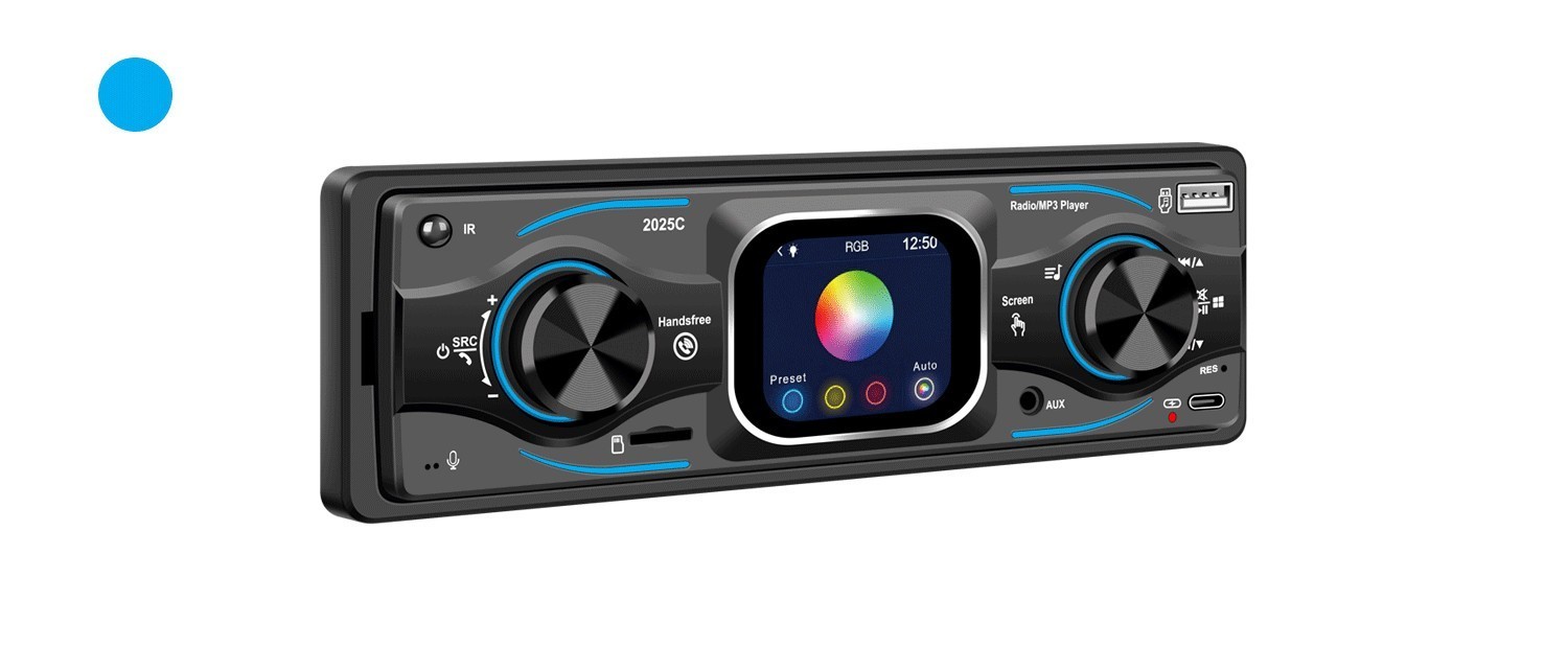 Car Stereo Radio Single 1Din 2.2″ TFT Smart Touch MP3 Bluetooth FM/USB Head Unit