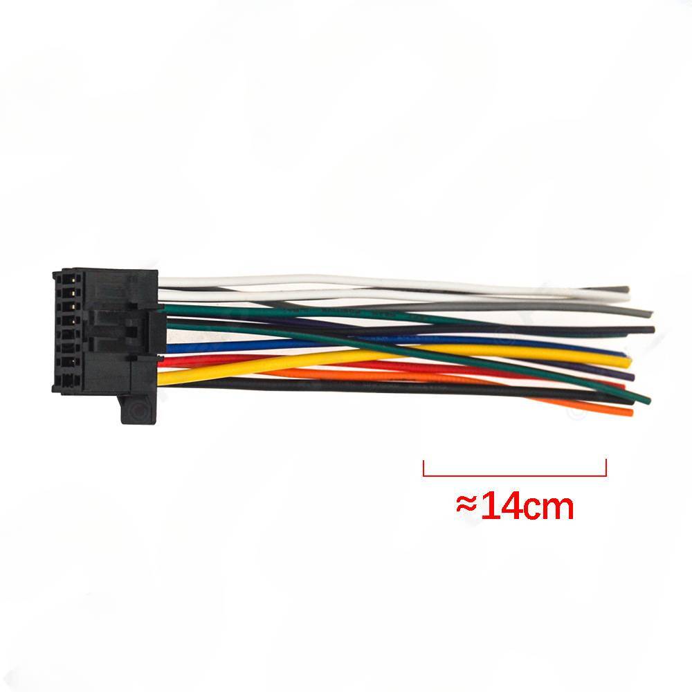 for Jianwu car audio and video CD player, tail line, audio modification line