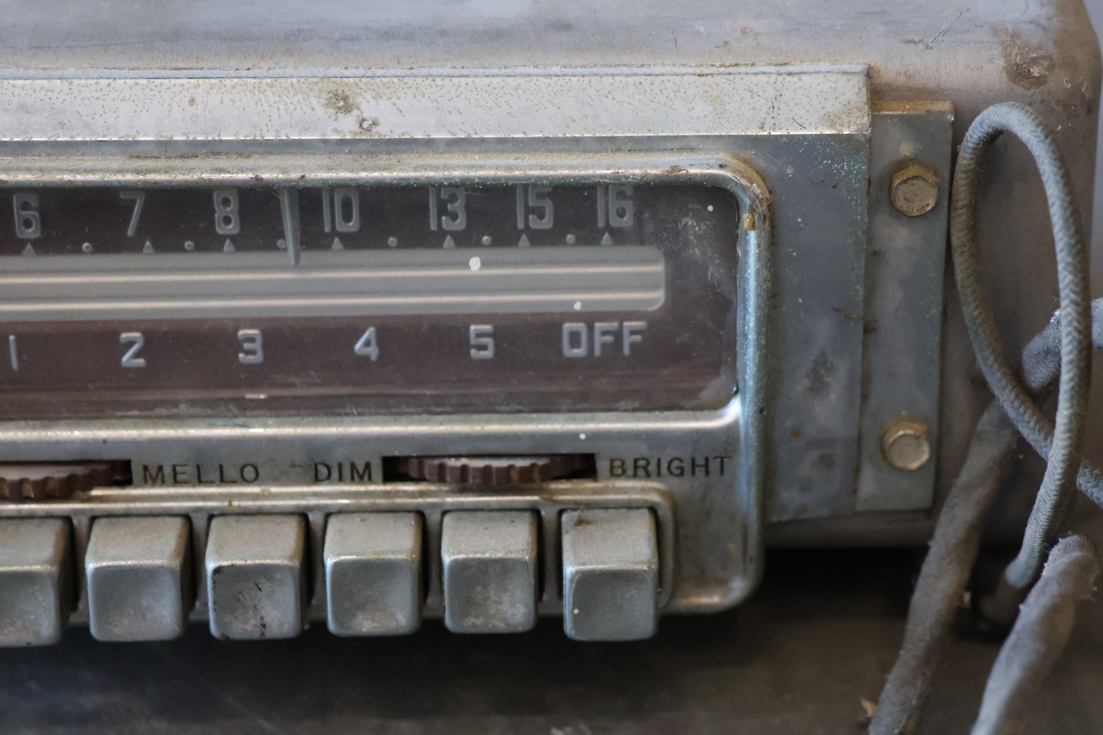 1940’s 1950’s Desoto Mopar OEM AM Accessory Radio