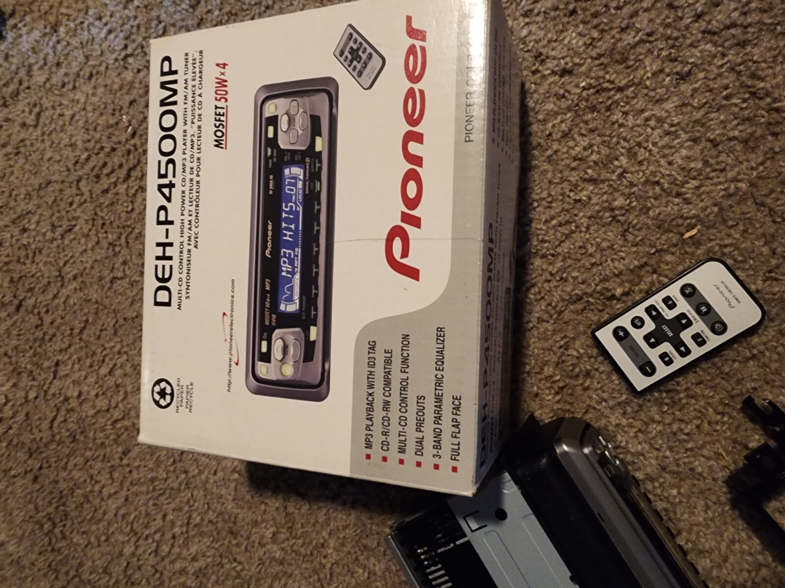PIONEER DEH-P4500MP CAR STEREO “CLASSIC” STILL IN ORIGINAL BOX